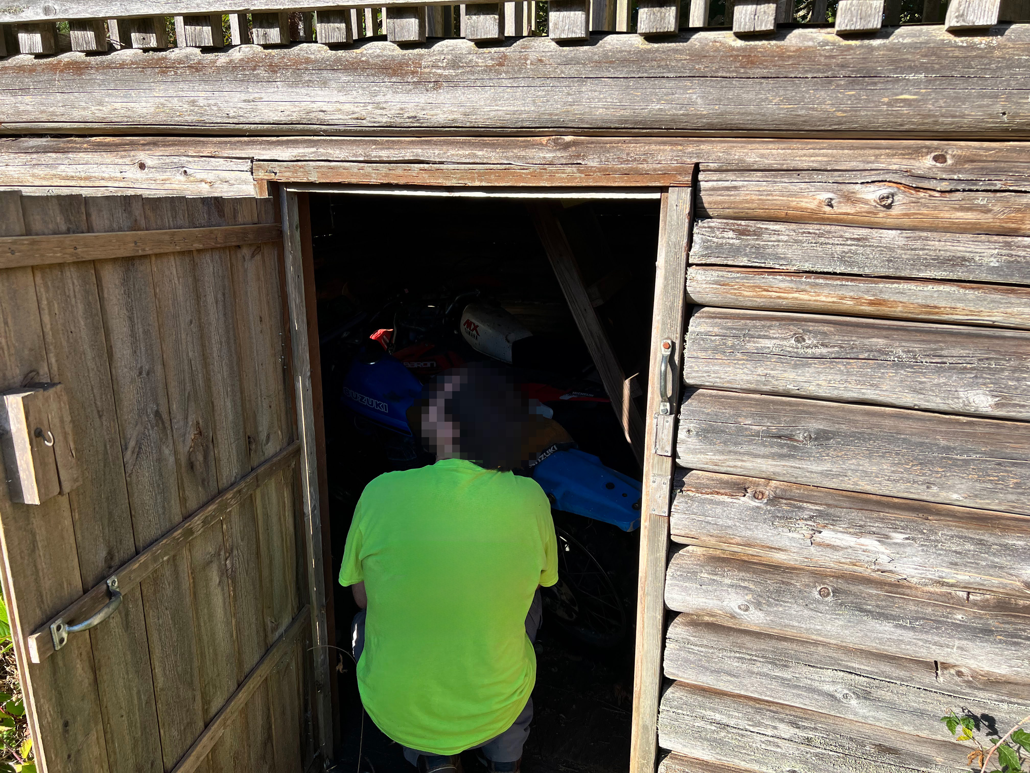 Bikes in the Shed